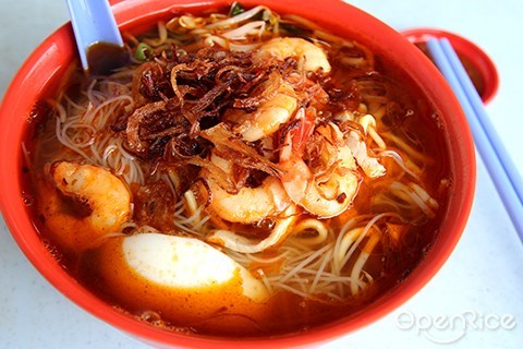 Penang Hokkien Mee (Prawn Noodle Soup ) - Rasa Malaysia